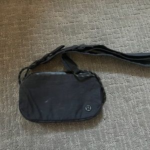 Lululemon Over the Shoulder Black Bag
